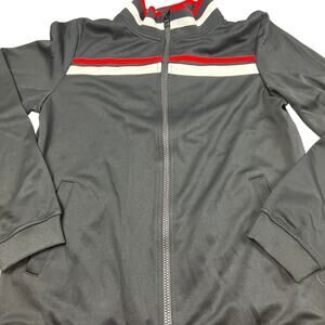 Art Class Kids' Black, Red and White Long Sleeve Track Jacket - Medium - NWT